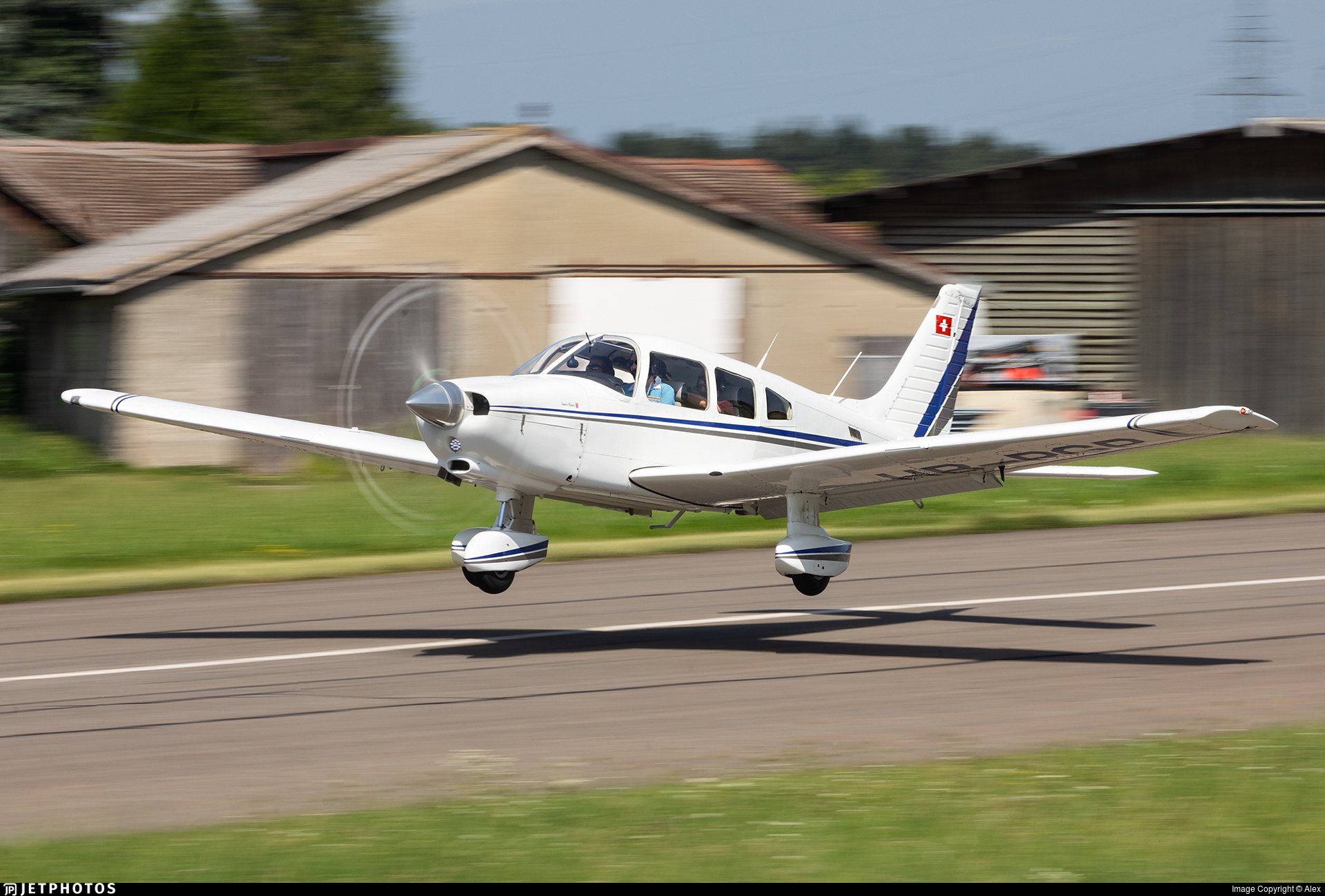 HB-PGP, le piper PA28 du GVMC