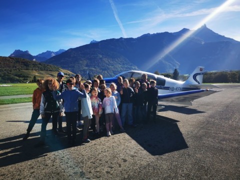 Baptême de l'air avec le Passeport Vacances de Bex